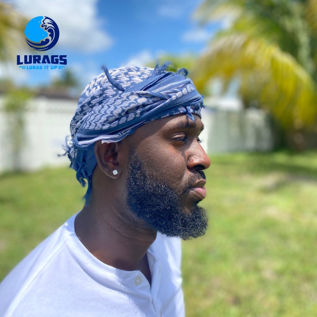 Navy Blue Turban