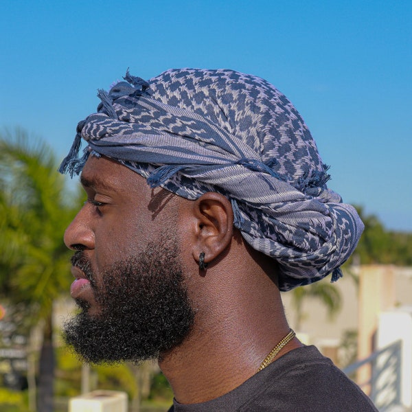 Navy Blue Turban