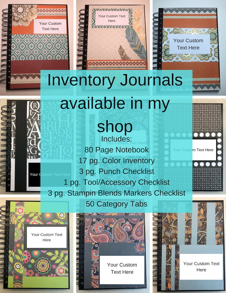 Download 80 Stampin Up Blends Label Collection Paper Cardstock Tool Organizer Card Making