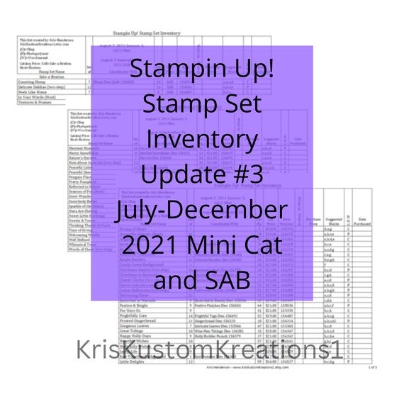 Download Over 200 Stampin up Paper Cardstock Tool ALL Colors Hanging Folder  File Tabs Chart Organization Template 