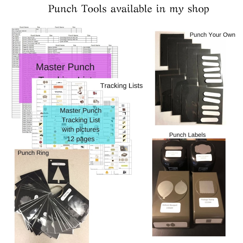 Download 80 Stampin Up Blends Label Collection Paper Cardstock Tool Organizer Card Making