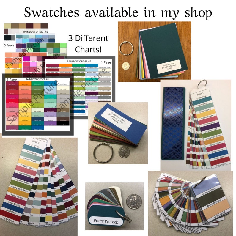 Download Stampin Up Paper Cardstock Sample Inventory Tracking Etsy