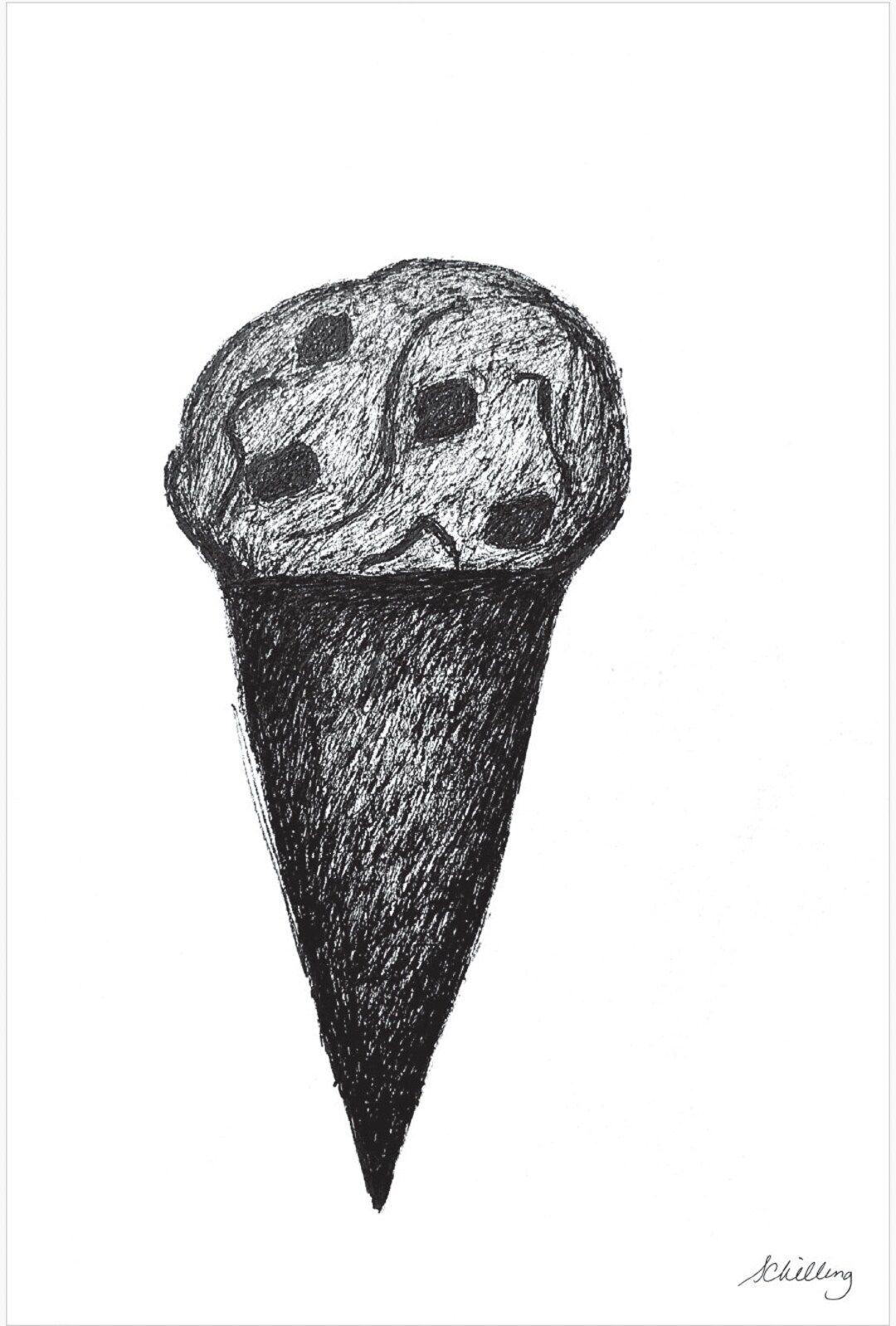 PDF Printable | Instant Download | PDF From Inktober Day 22 I Scream ...