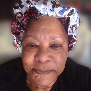 The Frizz Girls Adult Reversible Satin Bonnet for All Hair Types