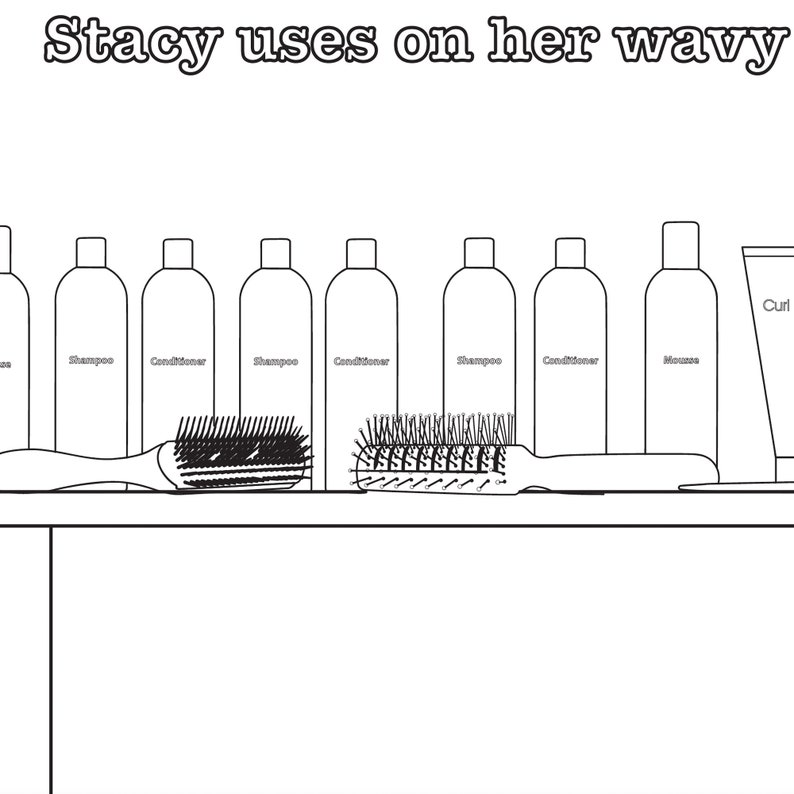 PDF Coloring Page for Girls Downloadable Coloring Page for Girls