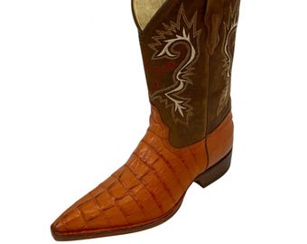 Stivale STRATEGIA In Pelle Bianca Stampa Coccodrillo – Lonigro Calzature - Foto 8