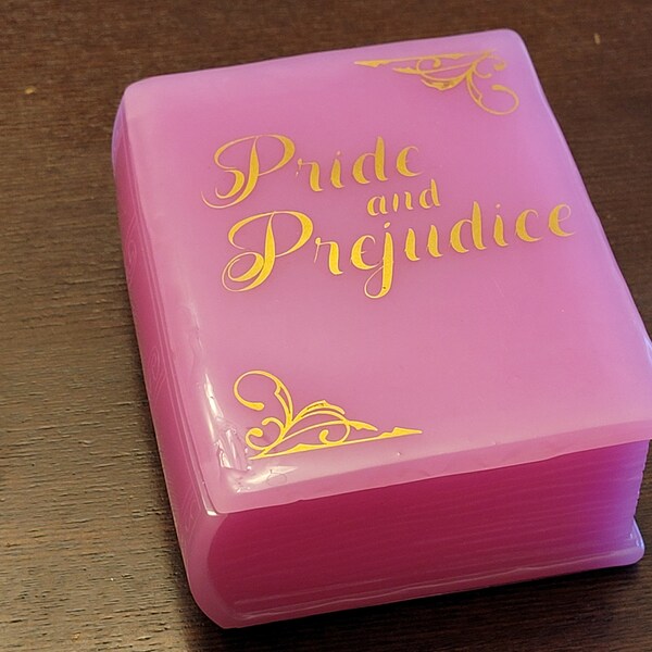 Pride and Prejudice by Jane Austen Book Trinket Box