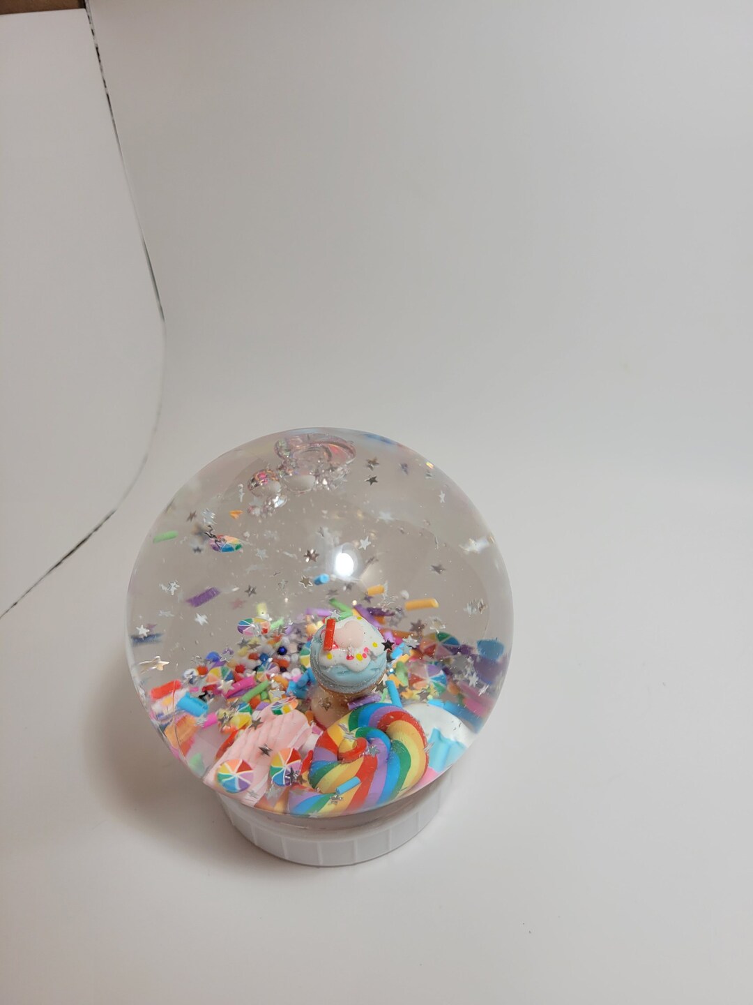 Make Your Own DIY Snow Globe Craft Kit Sweet Shop With Ice - Etsy UK