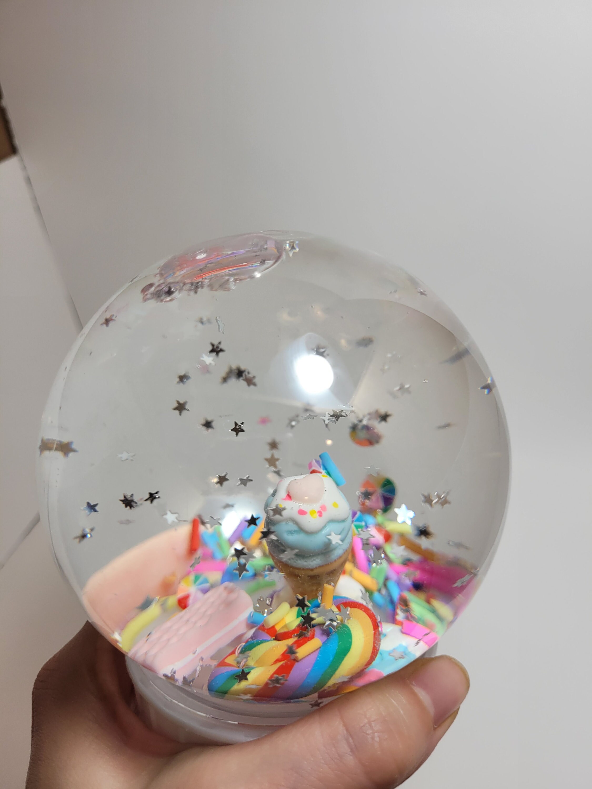 Make Your Own DIY Snow Globe Craft Kit Sweet Shop With Ice Etsy UK