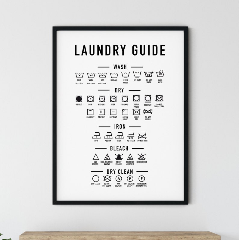 Laundry Room Decor Printable Art Laundry Wall Decor Laundry | Etsy