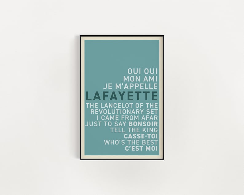 Quotes All Sizes Wall Art Lyrics Hamilton Broadway Musical Poster Poster