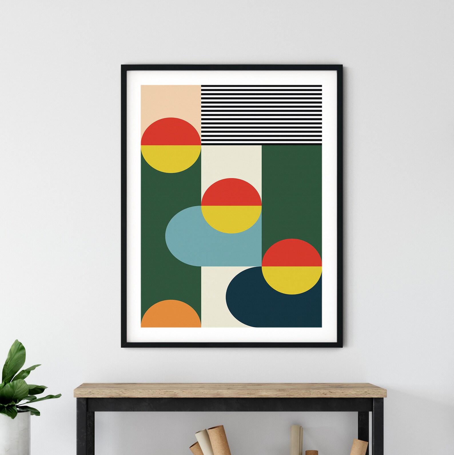 Mid Century Modern Prints Mid Century Poster Art Print Etsy