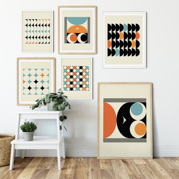 Mid Century Modern Abstract Wall Art Print - Mid Century Wall Art Ideas Mid Century Modern Abstract Wall Art Print - Mid Century Wall Art Ideas