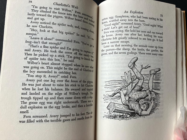 1952 Charlotte’s Web by EB White Illustrated by Garth Williams - Junior ...