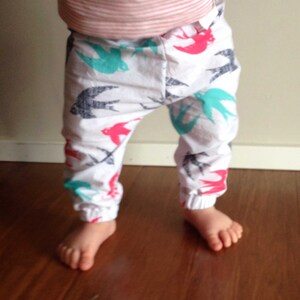 Baby Harem Pants - PDF Sewing Pattern and Photo Tutorial - Sizes 000 to ...