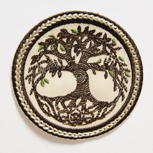 Tree of Life Patch Embroidered Iron On Bodhi Tree Patch BalkisBoutique!