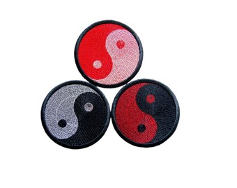 yingyang様 Amazon.com: Yin Yang Chinese Taoism Symbol Embroidered Badge