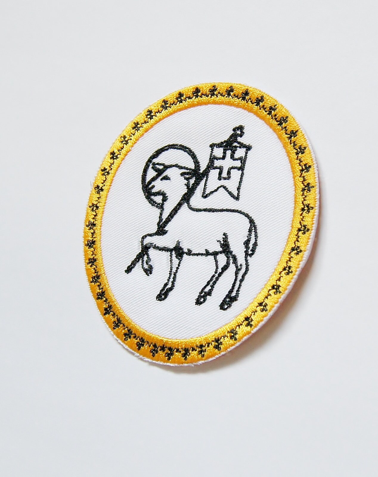 Lamb of God Patch by Balkisboutique Embroidered Iron on Etsy