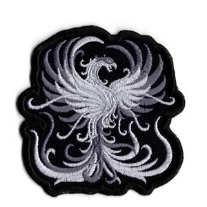 Dragon & Phoenix Back Patch Embroidered Large Patches for Jackets