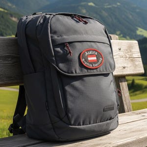 Austria Travel Patch – Embroidered Flag Souvenir image 4