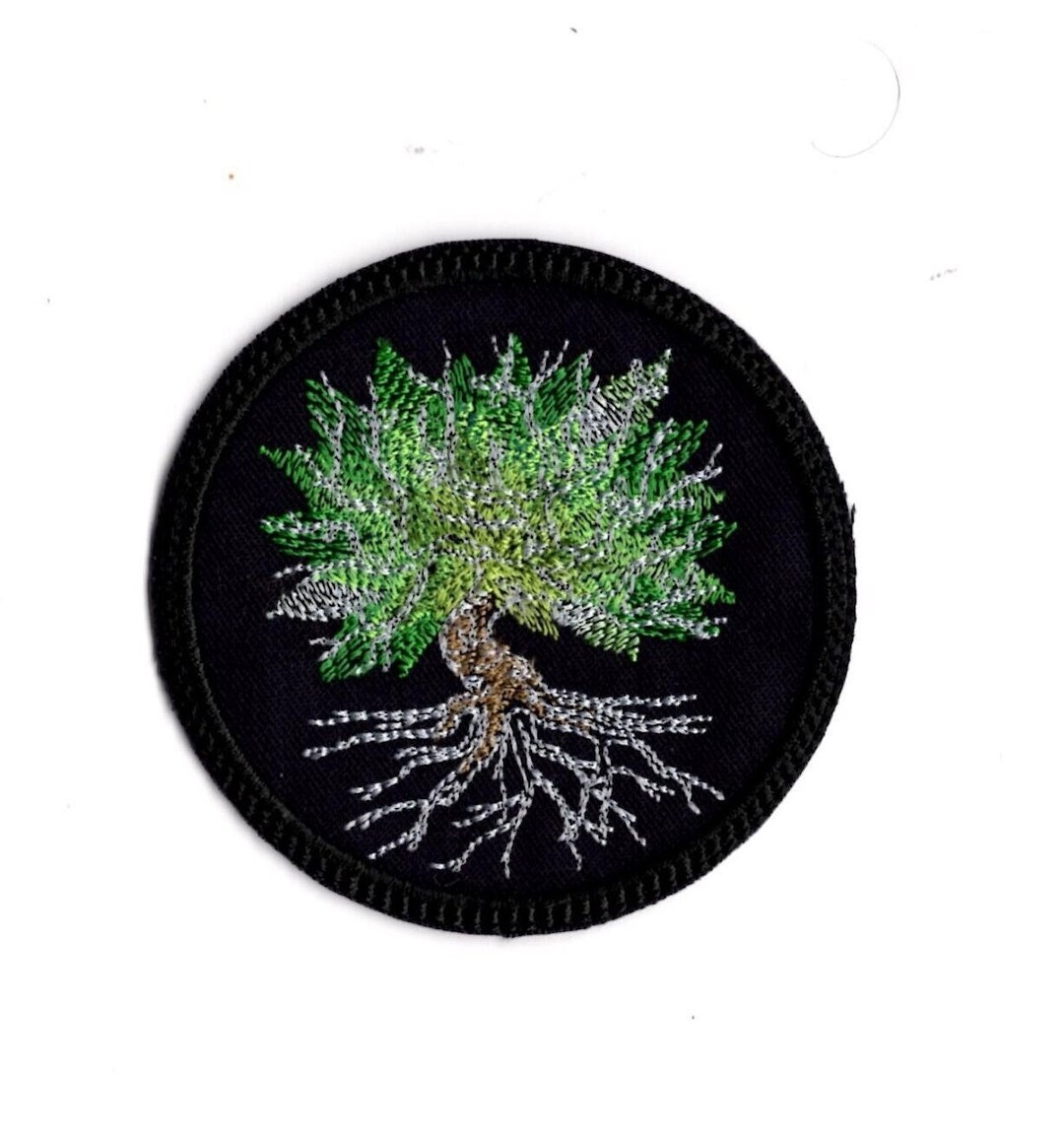 Tree of Life Patch Iron on Fabric Patch Bodhi Tree Patch by ...