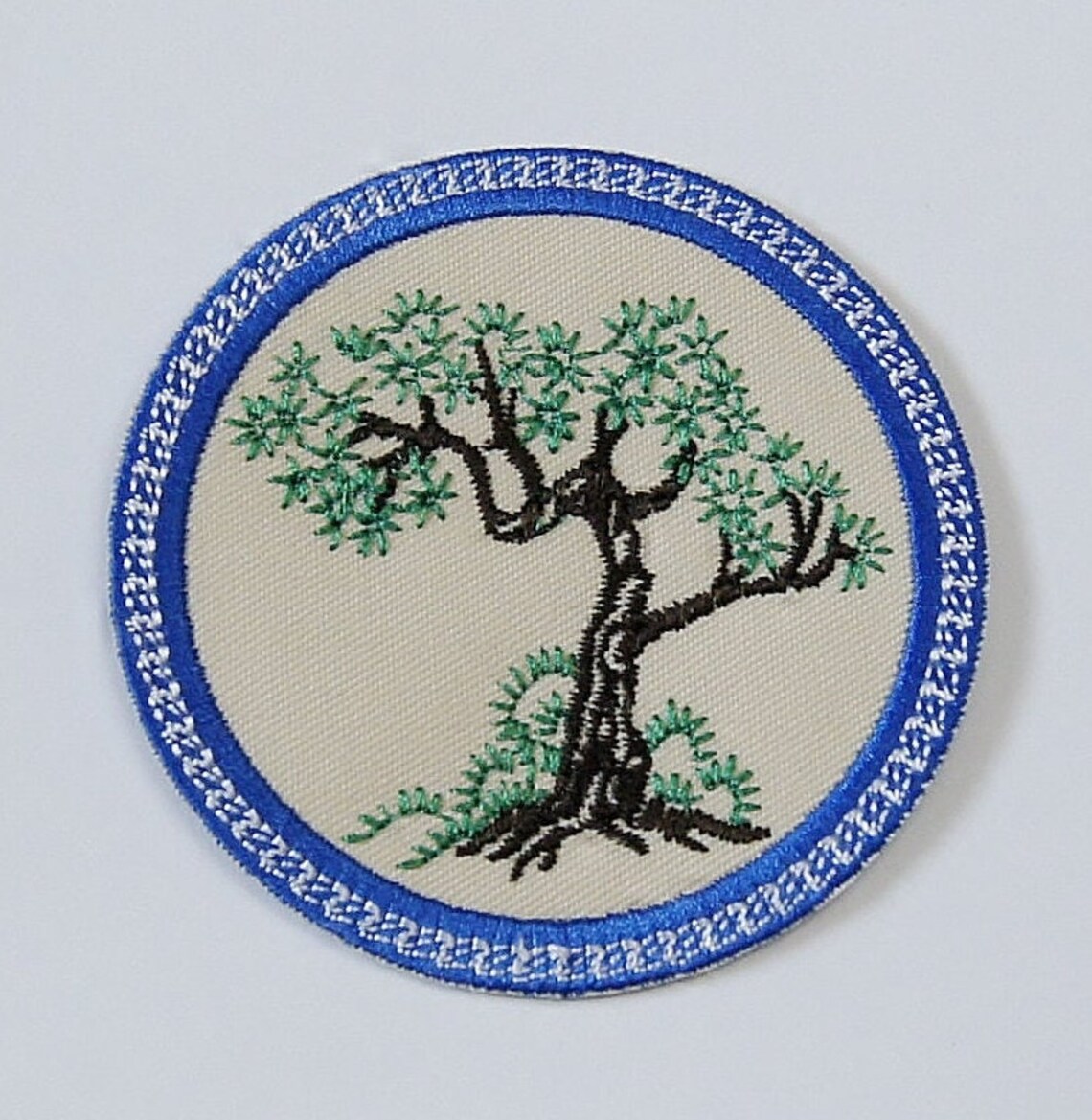 Buddhist Zen Embroidered Patch Bodhi Tree Buddhist Style Patch Etsy