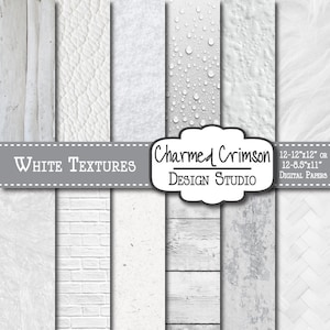 White Wood Background, Wood Digital Paper, Wood Texture, Distressed Wood, Rustic Wood, Wedding Digital Paper, Leather Rain Brick