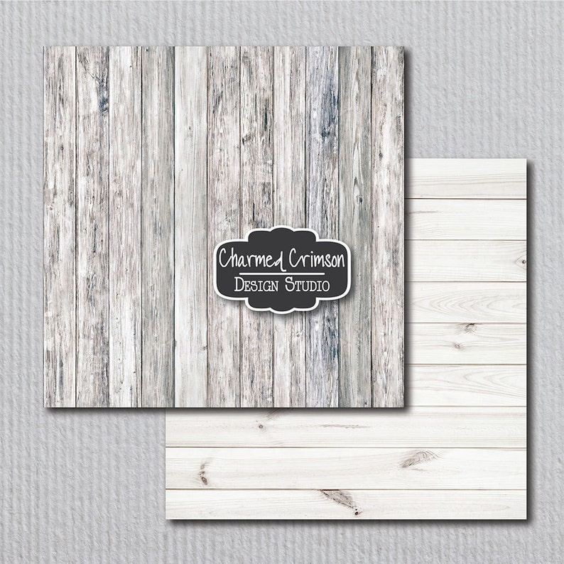 White Wood Background, Wood Digital Paper, Wood Texture, Distressed Wood, Rustic Wood, Wedding Digital Paper image 2