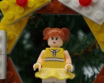 Gabby Gabby from Toy Story 4 Christmas or Holiday Ornament Handmade from Lego and Mega Bloks and other blocks