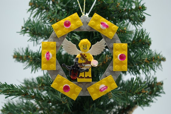 Cupid Valentines Day Christmas or Holiday Ornament Handmade From Lego and Mega Bloks and Other Blocks Etsy Canada