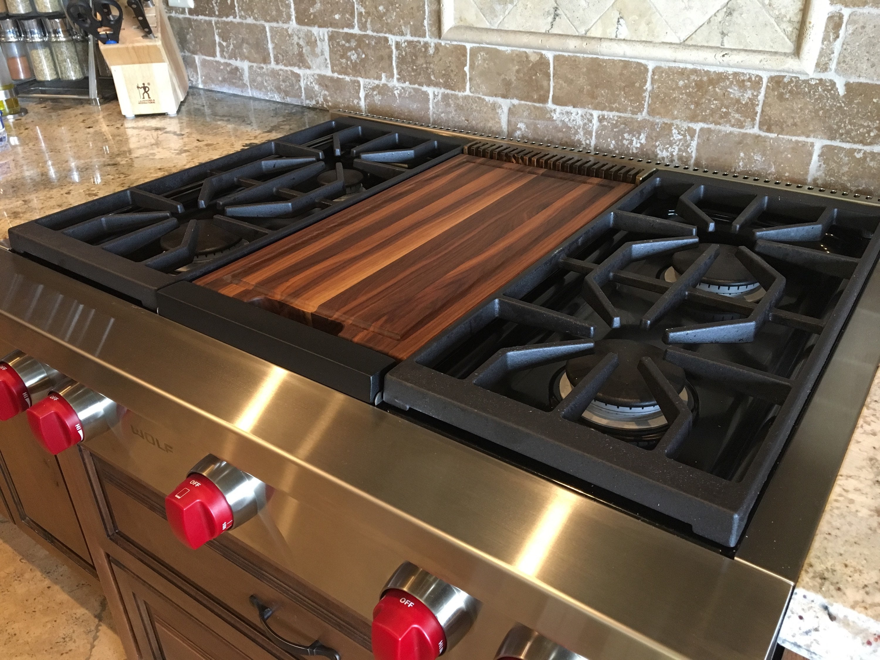 Custom Thermador Cook Top Trim 