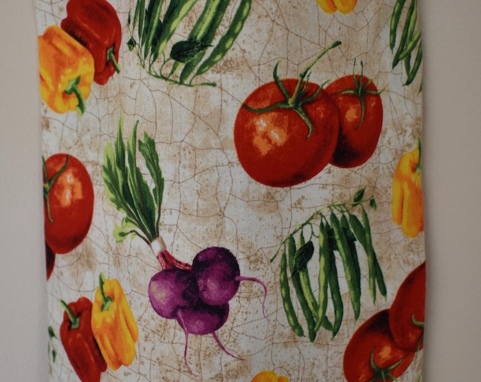 Vegetables 138# Plastic Grocery Bag Holder Mixed Peppers Tomato  Kitchen plastic bag holder