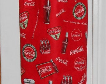 349# Plastic Grocery Bag Holder Coca Cola  plastic bag holder