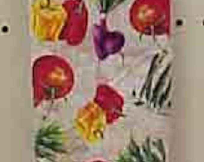 138# Plastic Grocery Bag Holder Mixed peppers and Tomato  plastic bag holder