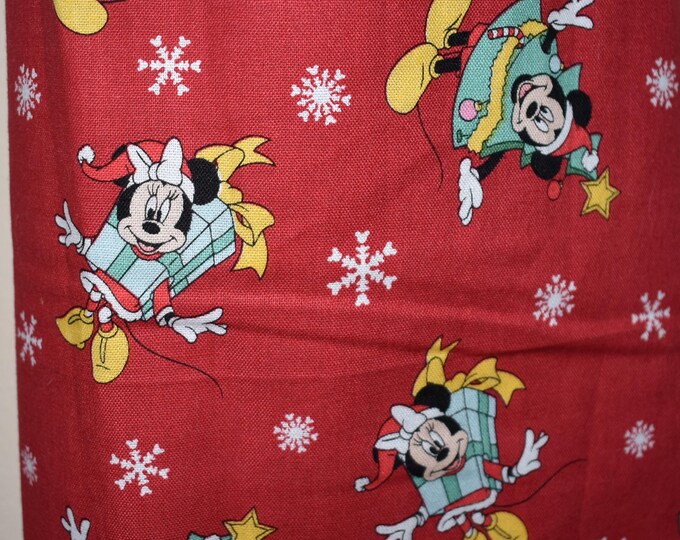 Mickey Minnie 66# Mouse Christmas  Plastic Grocery Bag Holder Disney Plastic Bag Holder