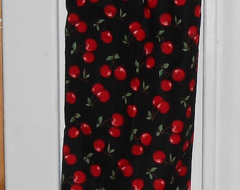 163# Plastic Grocery Bag Holder Cherries  plastic bag holder