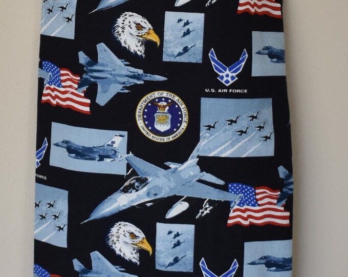 Airforce 336# Plastic Grocery Bag Holder Airforce  Military Kitchen Patriotic plastic bag holder