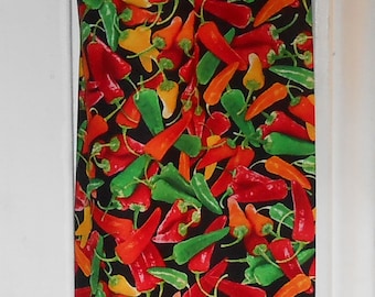 Chili 279# Peppers Plastic Grocery Bag Holder Kitchen plastic bag holder