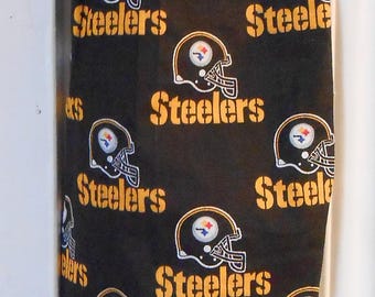 297#  Plastic Grocery Bag Holder Pittsburg Steelers NFL Football plastic bag holder