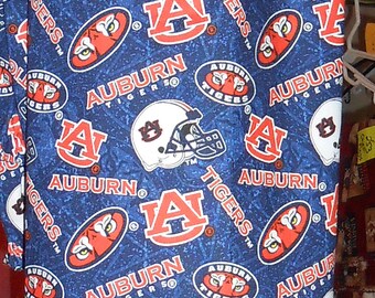 452# Auburn University Tigers Plastic Grocery Bag Holder  Football plastic bag holder