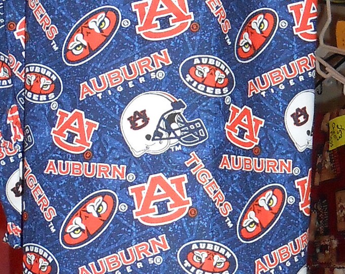 452# Auburn University Tigers Plastic Grocery Bag Holder  Football plastic bag holder