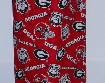 Georgia 121# UGA Bulldogs Plastic Grocery Bag Holder Football University Plastic Bag Holder
