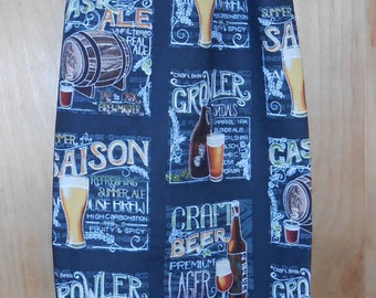 383# Plastic Grocery Bag Holder  Beer and Spirits Kitchen Wine plastic bag holder