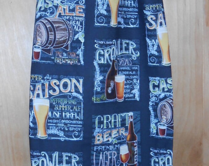 383# Plastic Grocery Bag Holder  Beer and Spirits Kitchen Wine plastic bag holder
