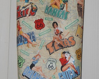 443# Plastic Grocery Bag Holder Route 66  plastic bag holder