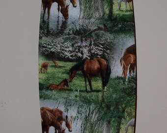 274# Plastic Grocery Bag Holder  Horses Plastic Bag Holder