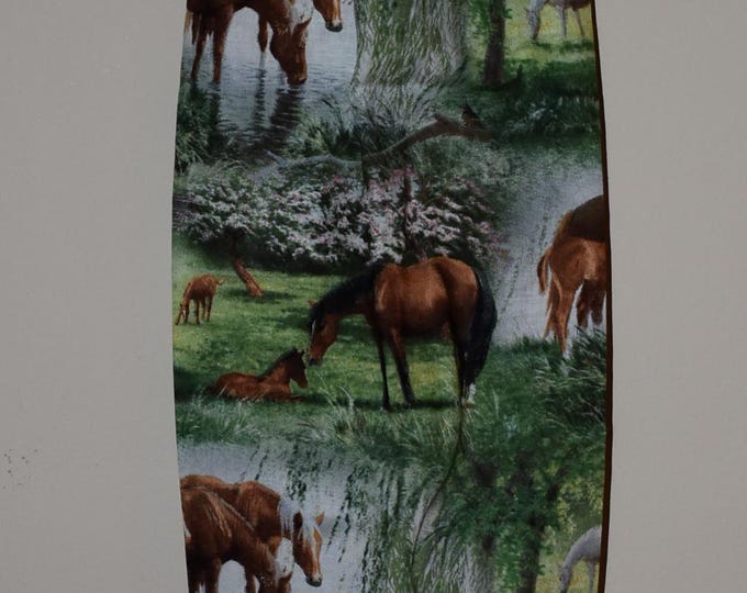 274# Plastic Grocery Bag Holder  Horses Plastic Bag Holder