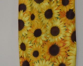 Sun Flowers 58# Plastic Grocery Bag Holder Floral Fall Bright Plastic Bag Holder