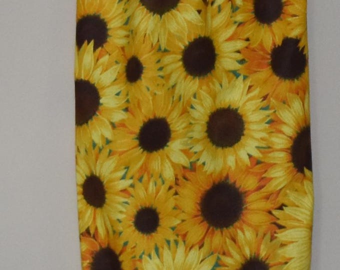 Sun Flowers 58# Plastic Grocery Bag Holder Floral Fall Bright Plastic Bag Holder