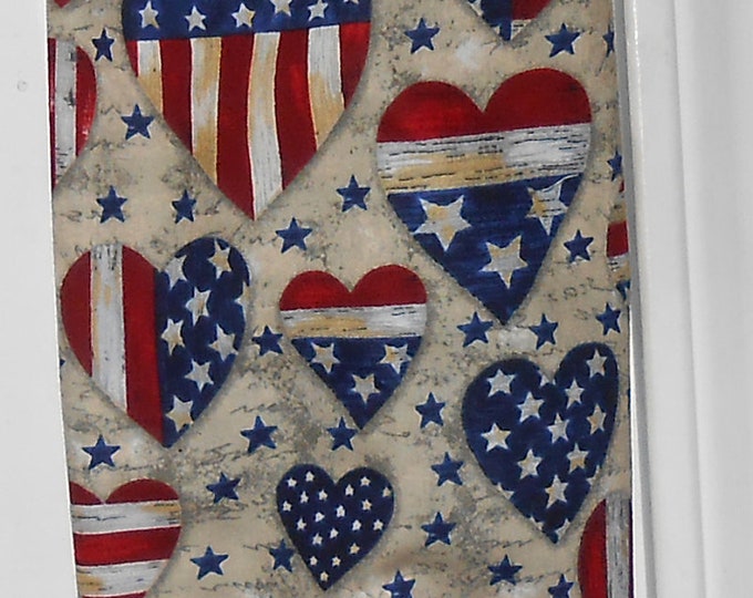 370# Plastic Grocery Bag Holder Americana USA Flag Plastic Bag Holder